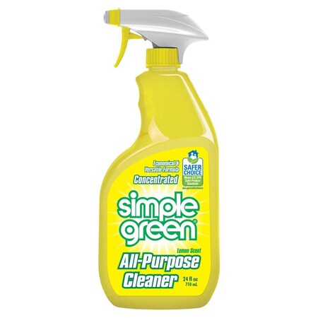 Simple Green Lemon Scent Concentrated All Purpose Cleaner Liquid 24 oz 3010100614002
